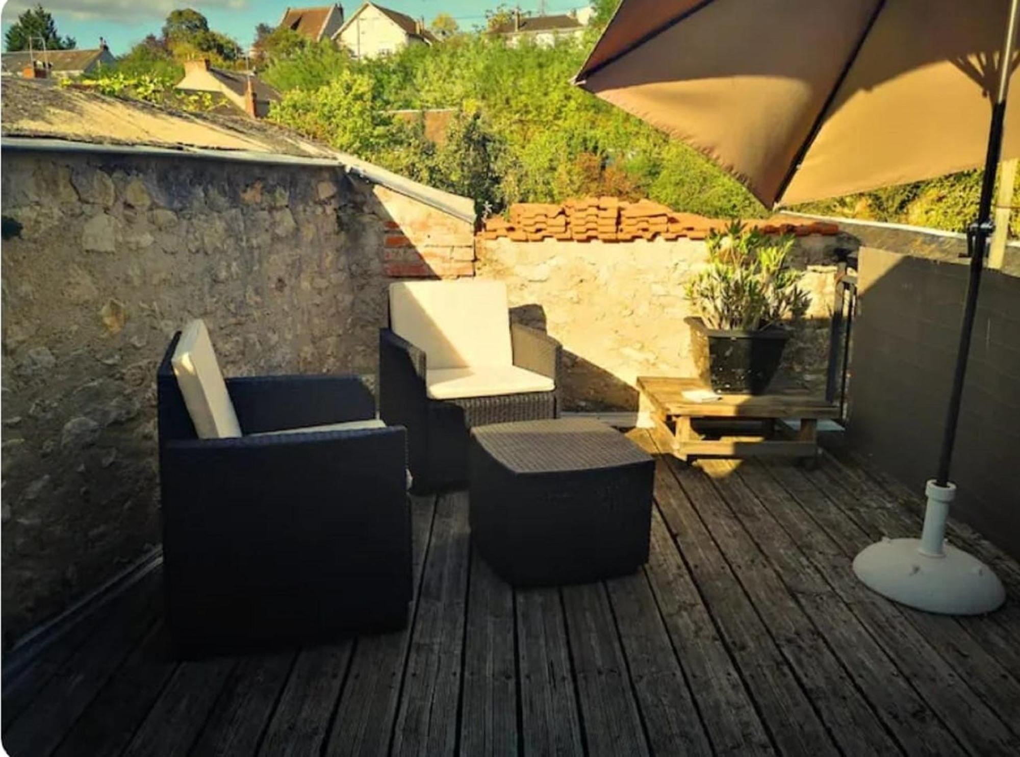 Chambres Avec Salle De Bains Et Cuisine En Centre Ville Argenton Sur Creuse Exteriör bild