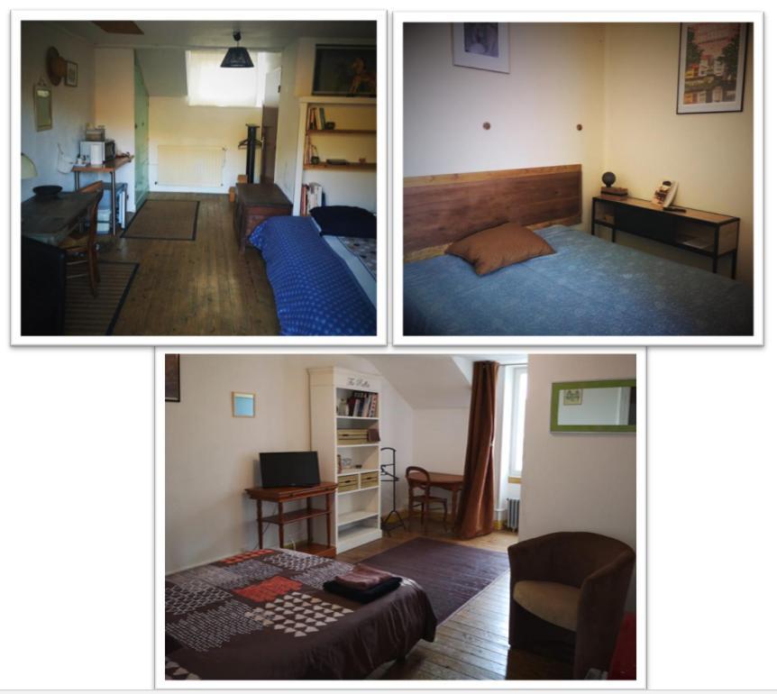 Chambres Avec Salle De Bains Et Cuisine En Centre Ville Argenton Sur Creuse Exteriör bild