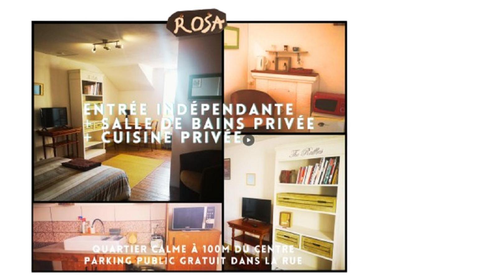 Chambres Avec Salle De Bains Et Cuisine En Centre Ville Argenton Sur Creuse Exteriör bild